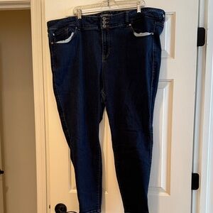 Dark Blue Women's Jeggings